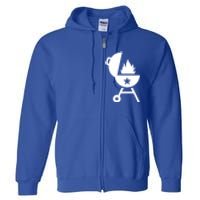 Bbq Fire Flames Great Gift Full Zip Hoodie