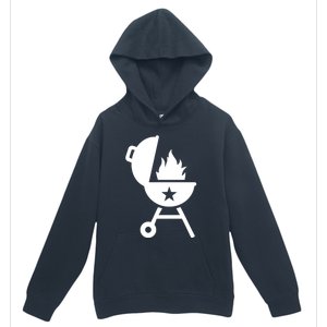 Bbq Fire Flames Great Gift Urban Pullover Hoodie