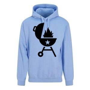 Bbq Fire Flames Great Gift Unisex Surf Hoodie