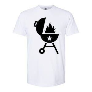 Bbq Fire Flames Great Gift Softstyle CVC T-Shirt