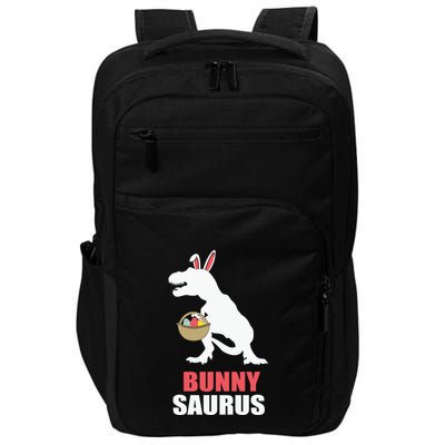 Bunnysaurus Funny Family Easter Day Funny T Rex Impact Tech Backpack