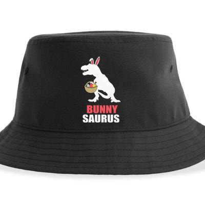 Bunnysaurus Funny Family Easter Day Funny T Rex Sustainable Bucket Hat