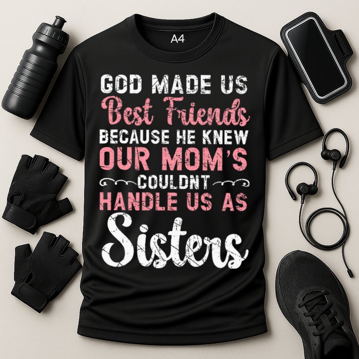 Best Friend Forever Friendship Bestie BFF Squad Cooling Performance Crew T-Shirt