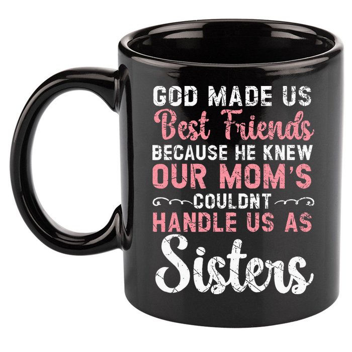 Best Friend Forever Friendship Bestie BFF Squad 11oz C Handle Ceramic Mug