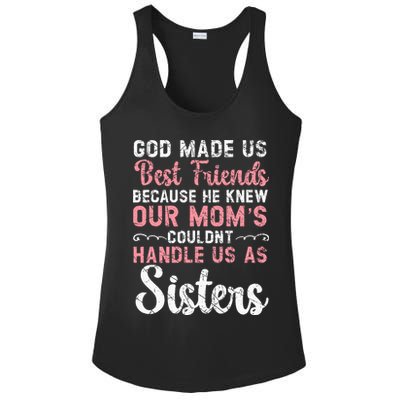 Best Friend Forever Friendship Bestie BFF Squad Ladies PosiCharge Competitor Racerback Tank