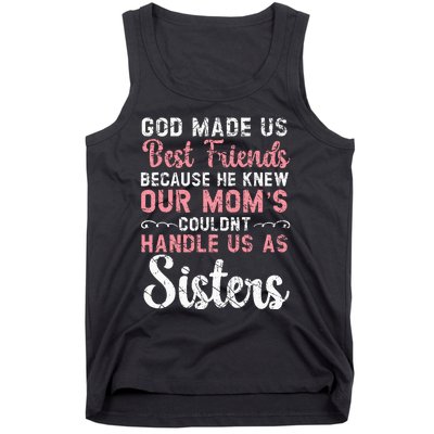 Best Friend Forever Friendship Bestie BFF Squad Tank Top