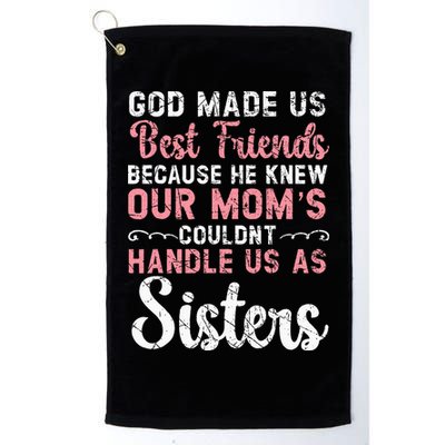 Best Friend Forever Friendship Bestie BFF Squad Golf Towel