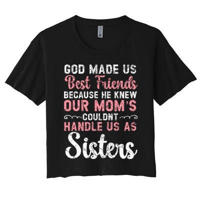 Best Friend Forever Friendship Bestie BFF Squad Crop Top