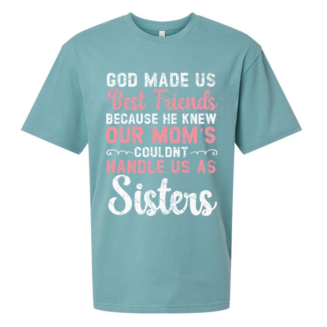 Best Friend Forever Friendship Bestie BFF Squad Sueded Cloud Jersey T-Shirt