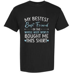 Best Friend Forever Friendship Bestie BFF Squad Garment-Dyed Heavyweight T-Shirt