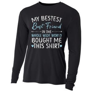 Best Friend Forever Friendship Bestie BFF Squad Cooling Performance Long Sleeve Crew