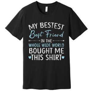 Best Friend Forever Friendship Bestie BFF Squad Premium T-Shirt