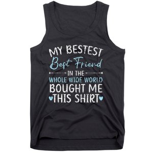 Best Friend Forever Friendship Bestie BFF Squad Tank Top