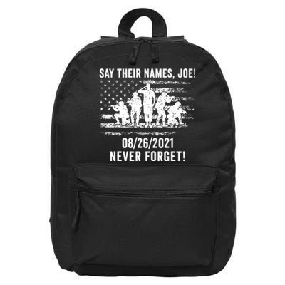 Biden, Fjb, Funny Anti Biden, Biden Chant, Conservative 16 in Basic Backpack