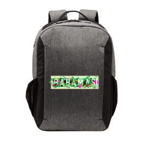 Bahamas Framed Floral Design Vector Backpack