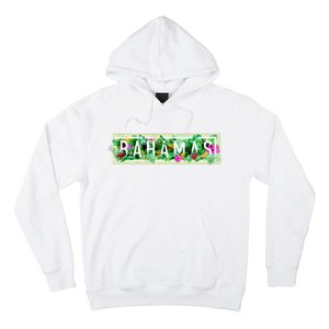 Bahamas Framed Floral Design Hoodie