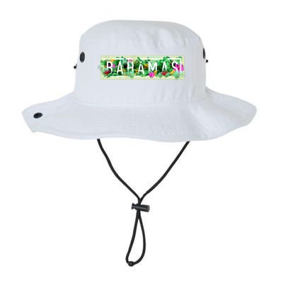 Bahamas Framed Floral Design Legacy Cool Fit Booney Bucket Hat