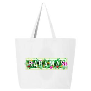 Bahamas Framed Floral Design 25L Jumbo Tote