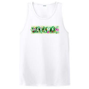 Bahamas Framed Floral Design PosiCharge Competitor Tank