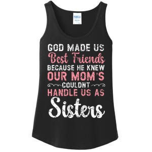 Best Friend Forever Friendship Bestie BFF Squad Ladies Essential Tank