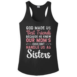 Best Friend Forever Friendship Bestie BFF Squad Ladies PosiCharge Competitor Racerback Tank