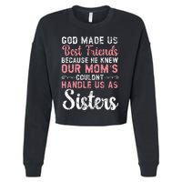 Best Friend Forever Friendship Bestie BFF Squad Cropped Pullover Crew