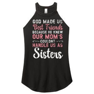 Best Friend Forever Friendship Bestie BFF Squad Women's Perfect Tri Rocker Tank