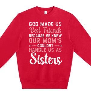 Best Friend Forever Friendship Bestie BFF Squad Premium Crewneck Sweatshirt