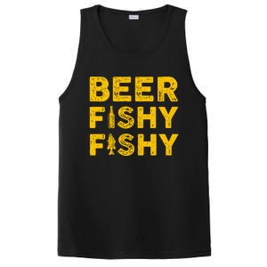 Beer Fishy Fishy Fishing Lover Funny PosiCharge Competitor Tank