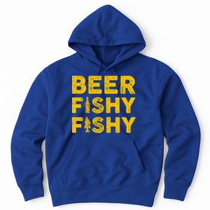 Beer Fishy Fishy Fishing Lover Funny Hoodie