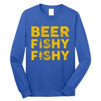 Beer Fishy Fishy Fishing Lover Funny Long Sleeve Shirt