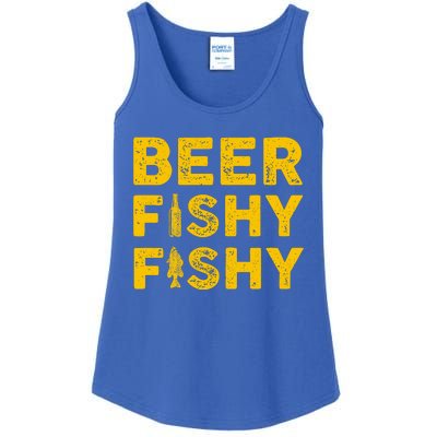 Beer Fishy Fishy Fishing Lover Funny Ladies Essential Tank