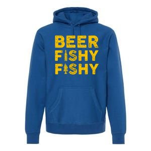 Beer Fishy Fishy Fishing Lover Funny Premium Hoodie