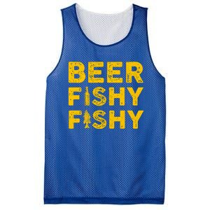 Beer Fishy Fishy Fishing Lover Funny Mesh Reversible Basketball Jersey Tank