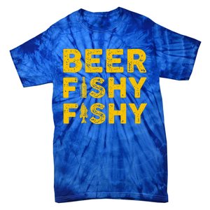 Beer Fishy Fishy Fishing Lover Funny Tie-Dye T-Shirt