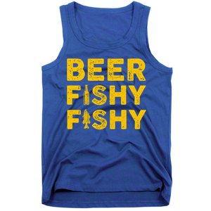 Beer Fishy Fishy Fishing Lover Funny Tank Top