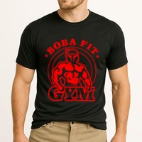 Boba Fit Fat Bodybuilding Gym Cooling Performance Crew T-Shirt