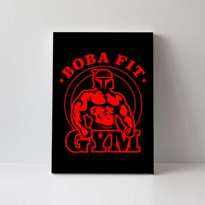 Boba Fit Fat Bodybuilding Gym Canvas