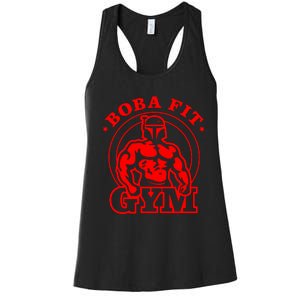 Boba Fit Fat Bodybuilding Gym Women's Racerback Tank