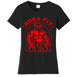 Boba Fit Fat Bodybuilding Gym Women's T-Shirt