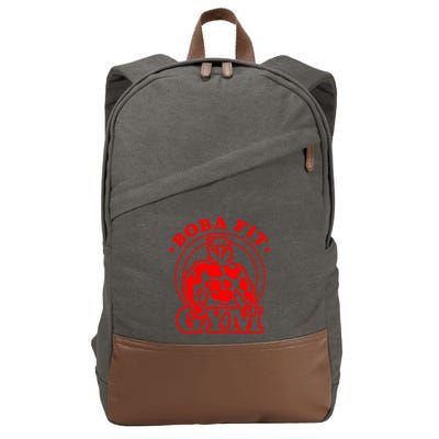 Boba Fit Fat Bodybuilding Gym Cotton Canvas Backpack