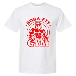 Boba Fit Fat Bodybuilding Gym Garment-Dyed Heavyweight T-Shirt