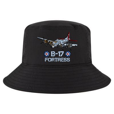 B17 Flying Fortress Bomber Cool Comfort Performance Bucket Hat