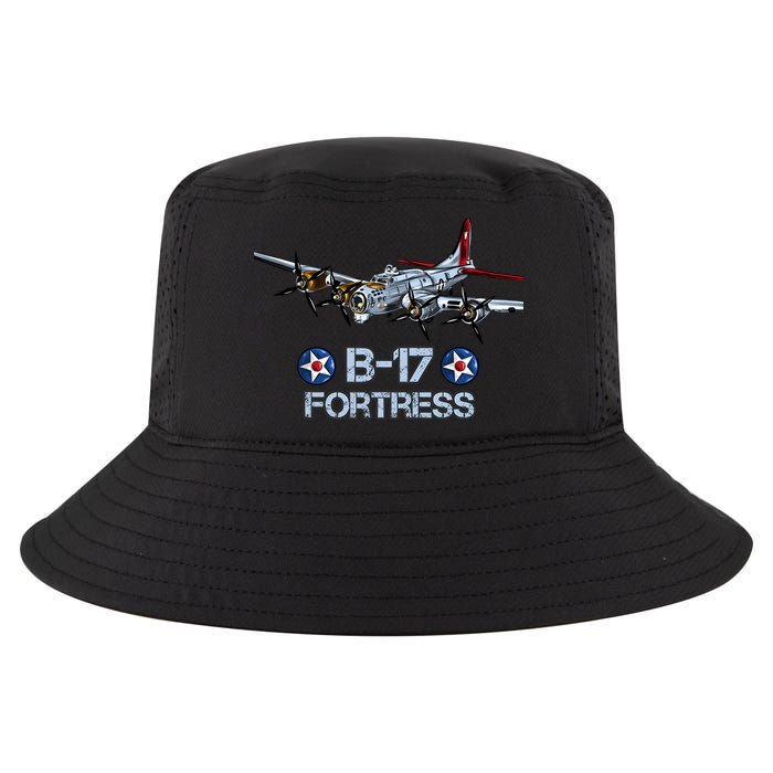 B17 Flying Fortress Bomber Cool Comfort Performance Bucket Hat
