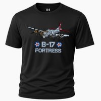 B17 Flying Fortress Bomber Cooling Performance Crew T-Shirt