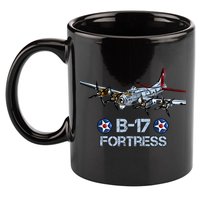 B17 Flying Fortress Bomber 11oz C Handle Ceramic Mug
