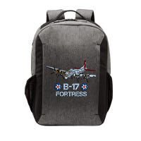 B17 Flying Fortress Bomber Vector Backpack