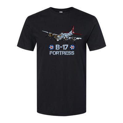 B17 Flying Fortress Bomber Softstyle CVC T-Shirt