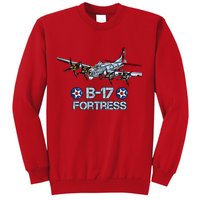 B17 Flying Fortress Bomber Sweatshirt