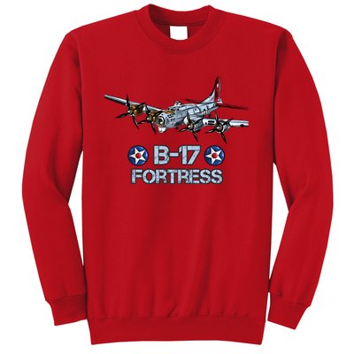 B17 Flying Fortress Bomber Sweatshirt